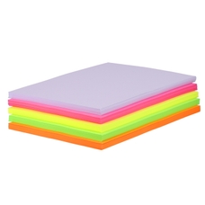 Papago Copier Paper (80gsm) - A4 - Assorted Neon - Pack of 500